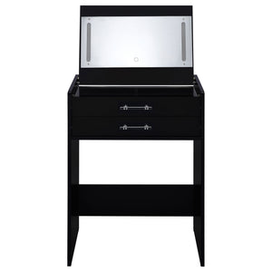 Ayuba - 3 Drawer Makeup Vanity Table With Mirror And Stool
