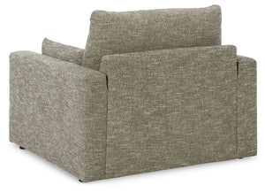 Dramatic - Chair and a Half - Granite - R&R Furniture Gallery (Fountain Valley, CA)