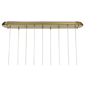 Deluge - Pendant - Bright Brass