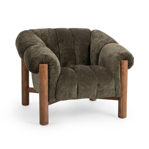 Sansa - Accent Chair - Olive Green - R&R Furniture Gallery (Fountain Valley, CA)
