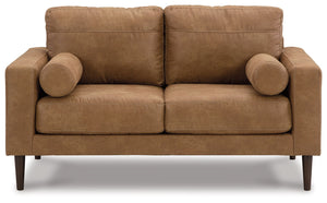 Telora - Loveseat - Caramel - R&R Furniture Gallery (Fountain Valley, CA)