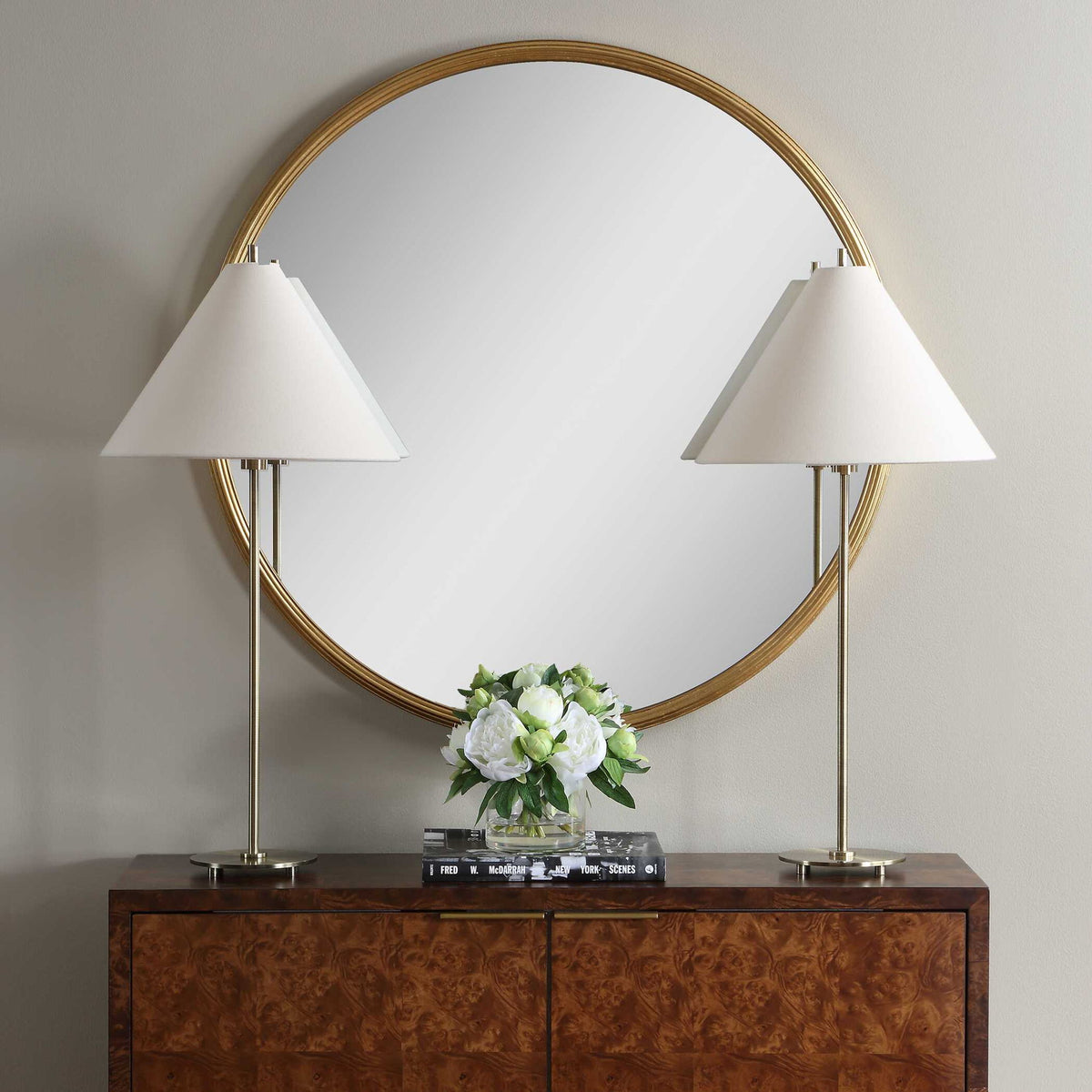 Table Lamp (Set of 2) - Plated Antique Brass