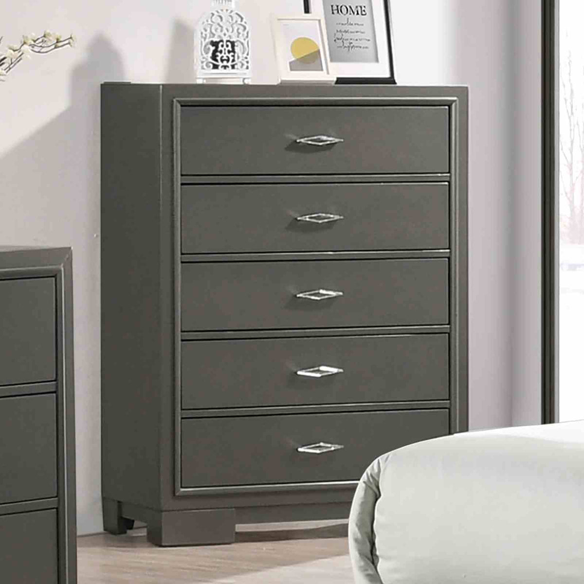 Alison - Chest, Dark Walnut