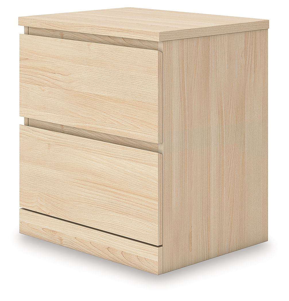 Onita - Two Drawer Night Stand - R&R Furniture Gallery (Fountain Valley, CA)