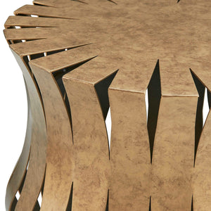 Arida - Accent Table - Aged Gold