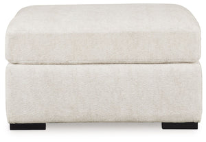 Chessington - Oversized Accent Ottoman - Ivory - R&R Furniture Gallery (Fountain Valley, CA)