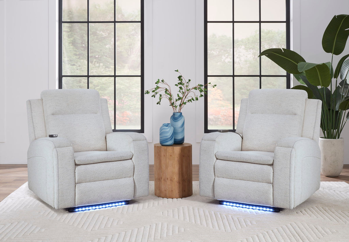 Armstrong - Power Recliner With Heat, Massage And Auto-Glide