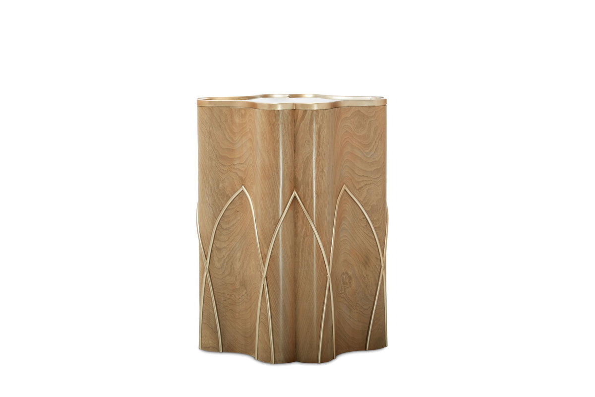 Villa Cherie - Chairside Table - R&R Furniture Gallery (Fountain Valley, CA)