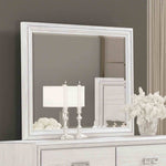 Basilone - Mirror, Rustic White