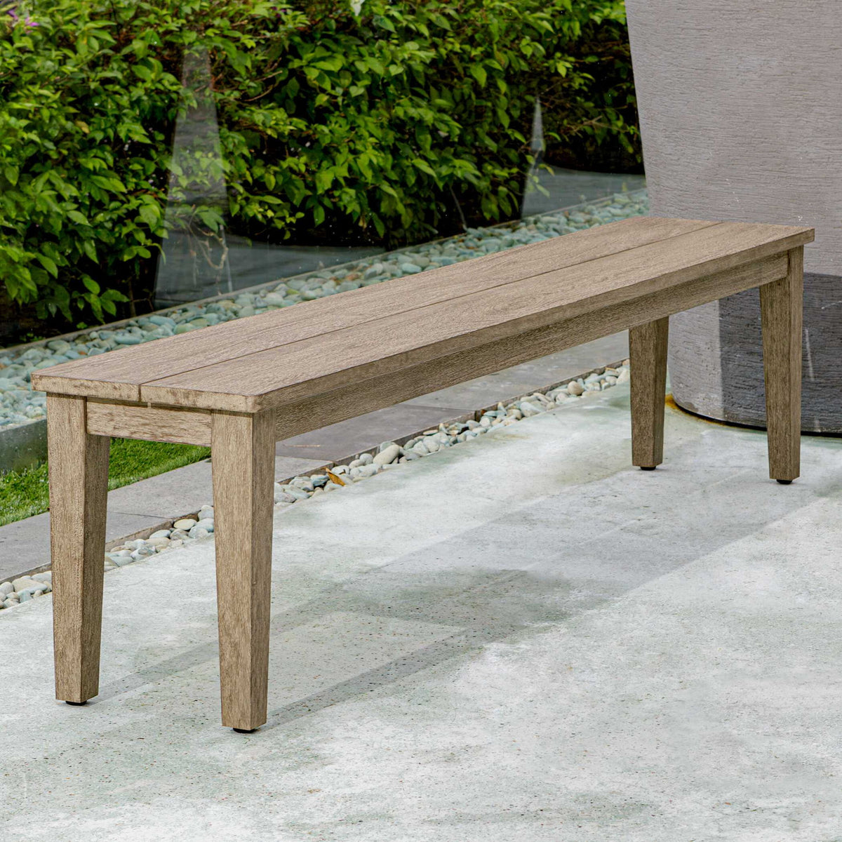 Forsyth - Outdoor Bench - Dark Gray