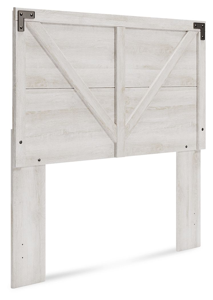 Shawburn - Crossbuck Panel Headboard - R&R Furniture Gallery (Fountain Valley, CA)