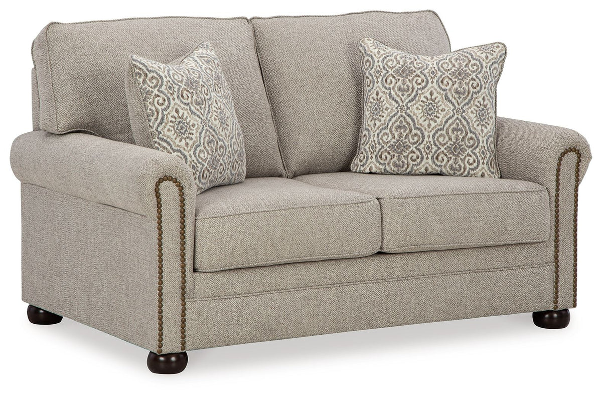 Gaelon - Loveseat - Dune - R&R Furniture Gallery (Fountain Valley, CA)