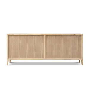 Marlowe - Glass Door Sideboard - White