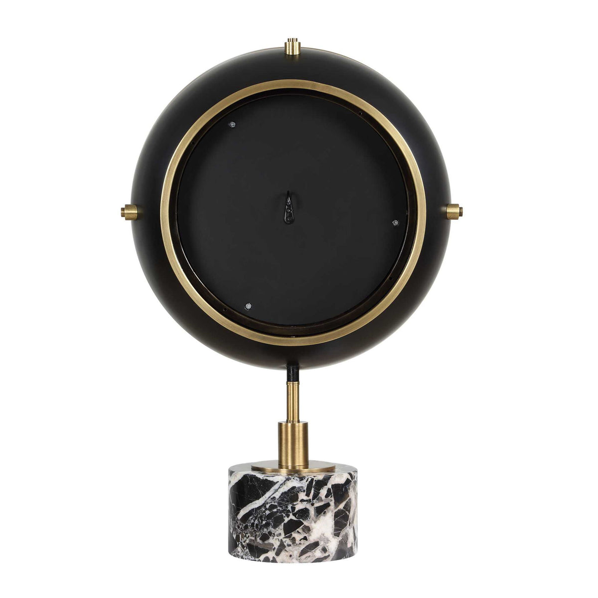 Velar - Modern Table Clock - Black / Gold