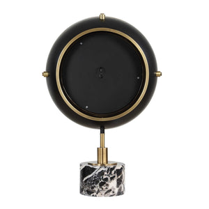 Velar - Modern Table Clock - Black / Gold