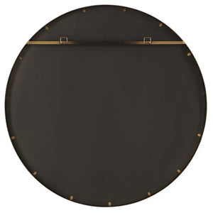 Odeon - Shell Inlay Round Mirror - Bronze