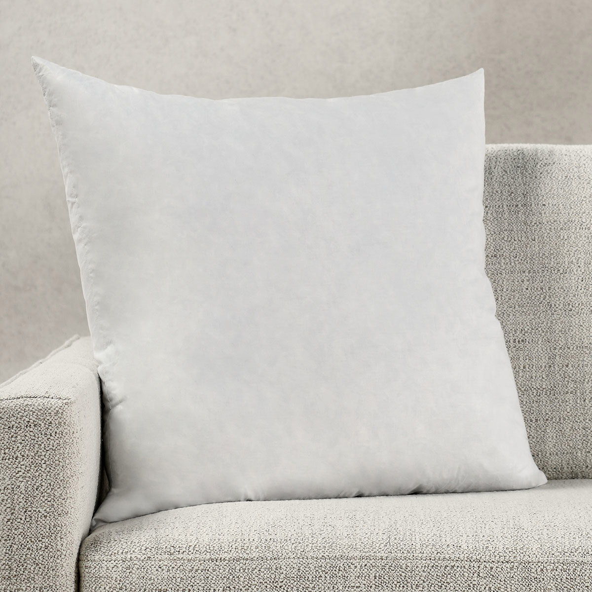 Classic Home Villa feather down insert for accent pillows, soft and plush filling shown in a close-up image.