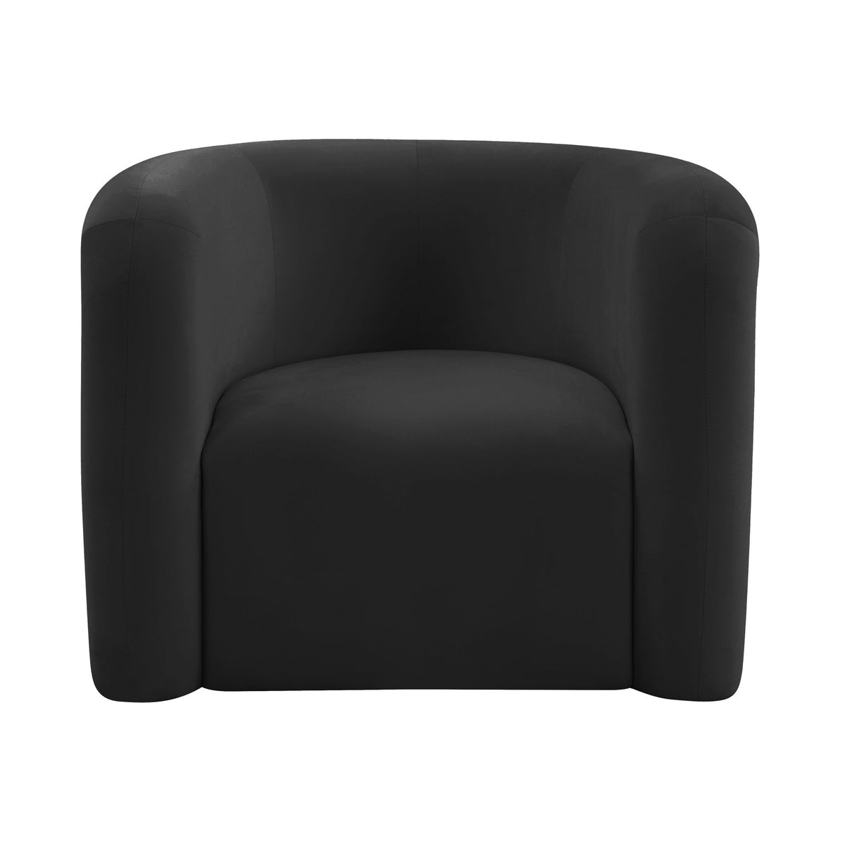Curves - Velvet Lounge Chair - R&R Furniture Gallery (Fountain Valley, CA)