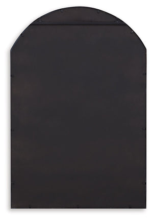 Evengton - Accent Mirror - Black - R&R Furniture Gallery (Fountain Valley, CA)