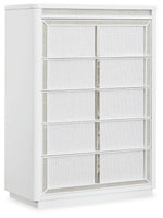 Chalanna - Five Drawer Chest - White - R&R Furniture Gallery (Fountain Valley, CA)