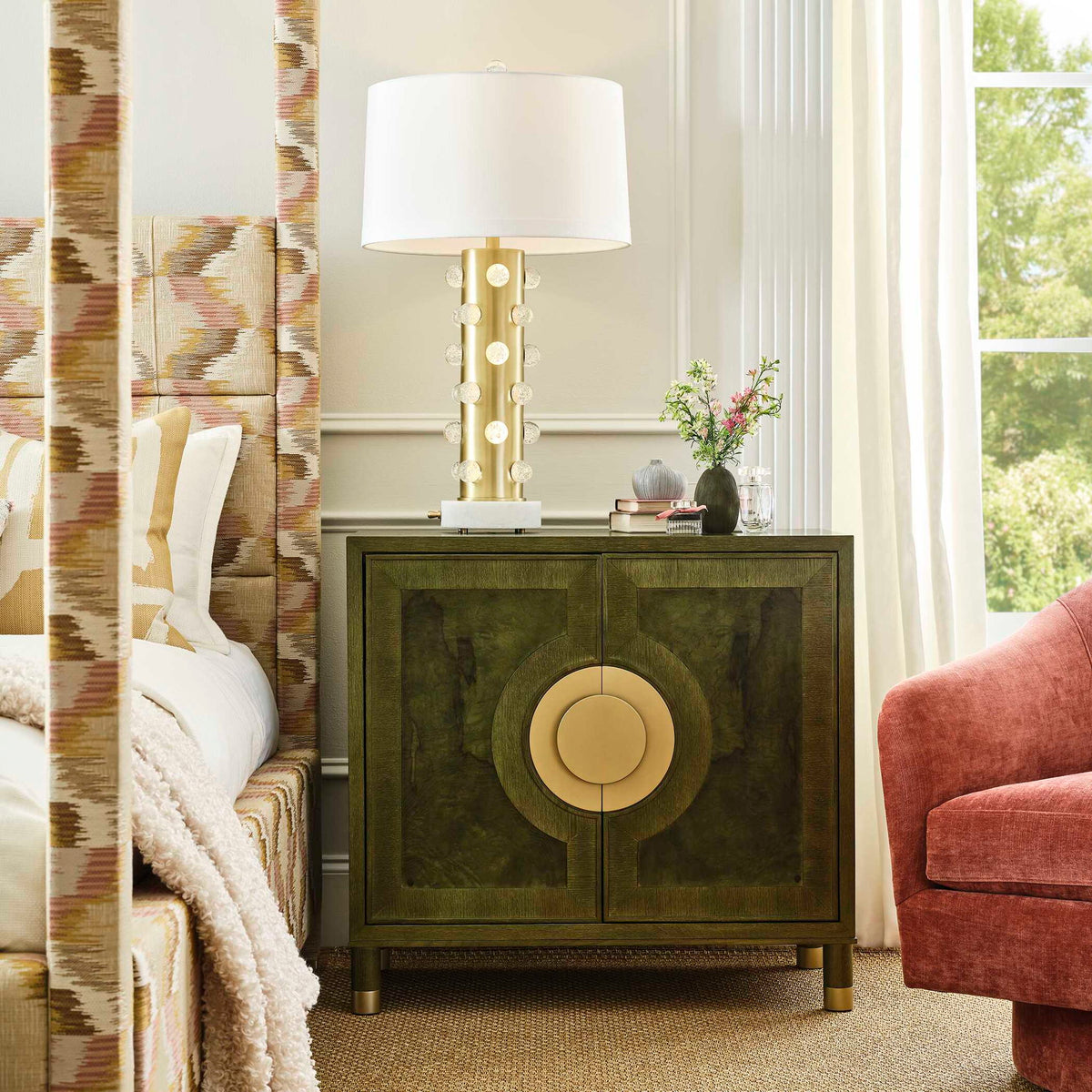 Glowing Bubbles - Table Lamp - Bright Brass