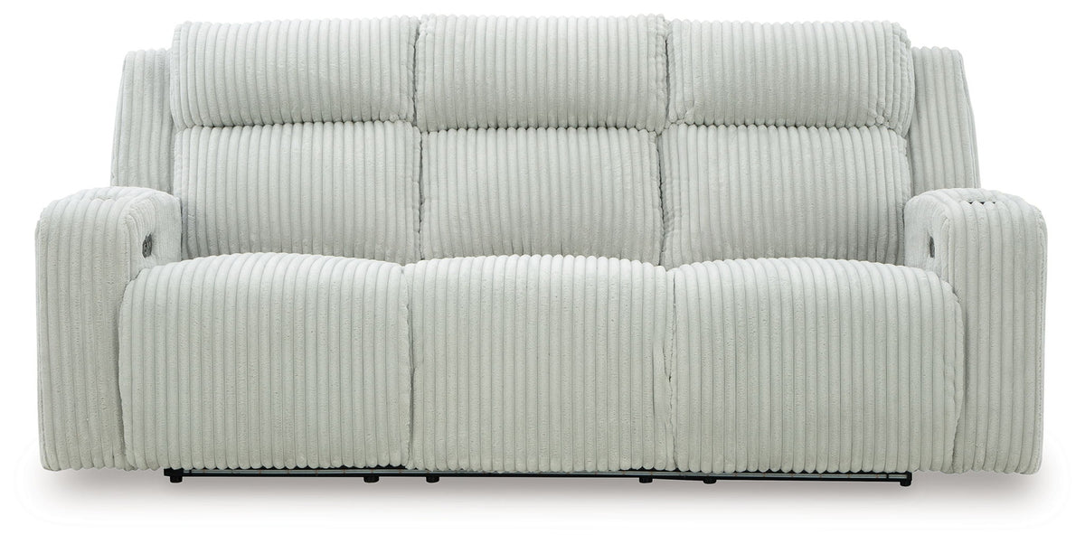 Forest Lake - Power Reclining Sofa With Adj Headrest - R&R Furniture Gallery (Fountain Valley, CA)