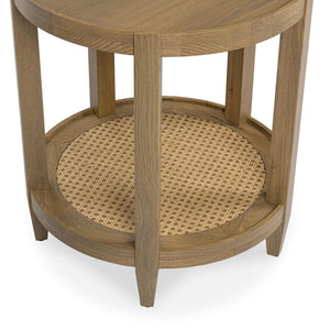 Devin - Solid Wood Round Table - R&R Furniture Gallery (Fountain Valley, CA)