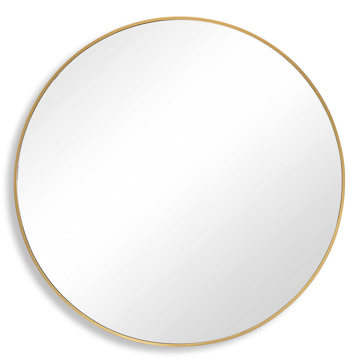 Plain Mirror - Brushed Gold