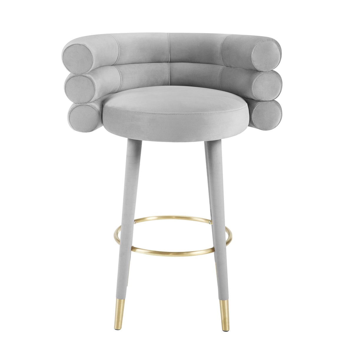 Betty - Velvet Barstool - R&R Furniture Gallery (Fountain Valley, CA)