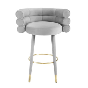 Betty - Velvet Barstool - R&R Furniture Gallery (Fountain Valley, CA)