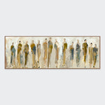 Mass - 72" x 24" Painting Art By Buddy Whitlock - Neutral - R&R Furniture Gallery (Fountain Valley, CA)