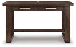 Breckington - Home Office Desk - Dark Brown - R&R Furniture Gallery (Fountain Valley, CA)