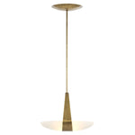 Stork - Pendant - Light Antique Brass