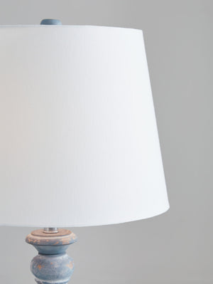 Cylerick - Terracotta Table Lamp - Antique Blue - R&R Furniture Gallery (Fountain Valley, CA)