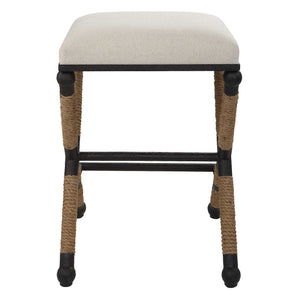 Firth - Rustic Counter Stool - Oatmeal