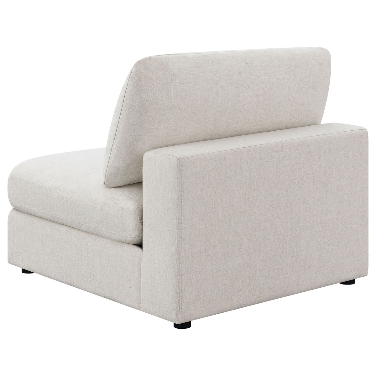 Duncan- Armless Chair With Removable Cushions