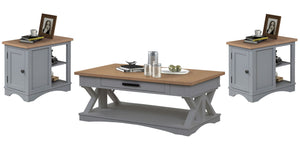 Americana Modern - Cocktail Table Set - R&R Furniture Gallery (Fountain Valley, CA)