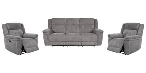 Richland - Power Reclining Sofa Set - R&R Furniture Gallery (Fountain Valley, CA)