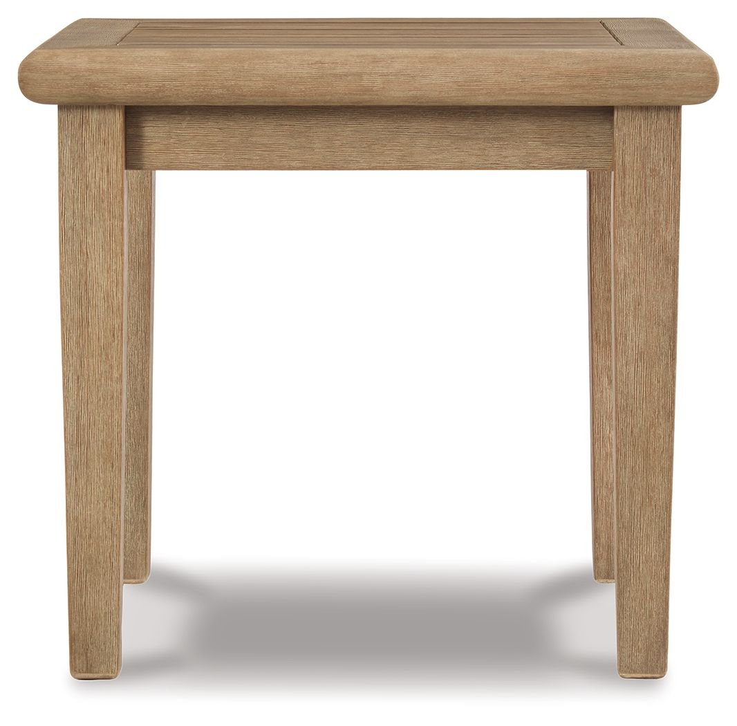 Gerianne - Square End Table - Brown - R&R Furniture Gallery (Fountain Valley, CA)