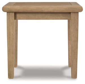 Gerianne - Square End Table - Brown - R&R Furniture Gallery (Fountain Valley, CA)