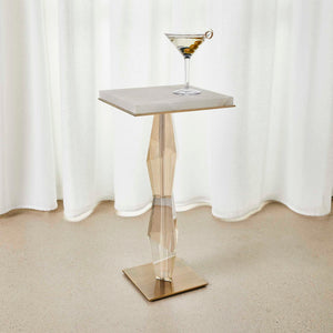 Gem - Drink Table - Brass / Gold