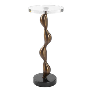 Remolino - Drink Table - Bronze
