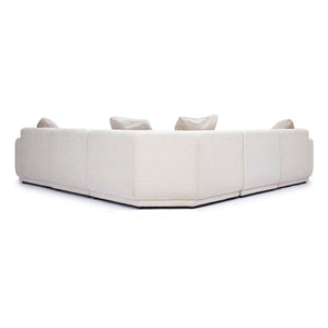 Perry - Modular L-Sectional - Cream - R&R Furniture Gallery (Fountain Valley, CA)
