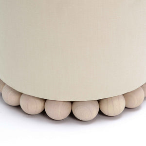 Dex - Upcycled Fabric Ottoman