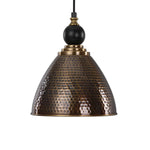 Uttermost Adastra 1-light pendant in antique brass with a sleek, modern design for stylish pendant lighting.