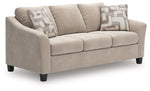 Willarae - Queen Sofa Sleeper - Taupe - R&R Furniture Gallery (Fountain Valley, CA)