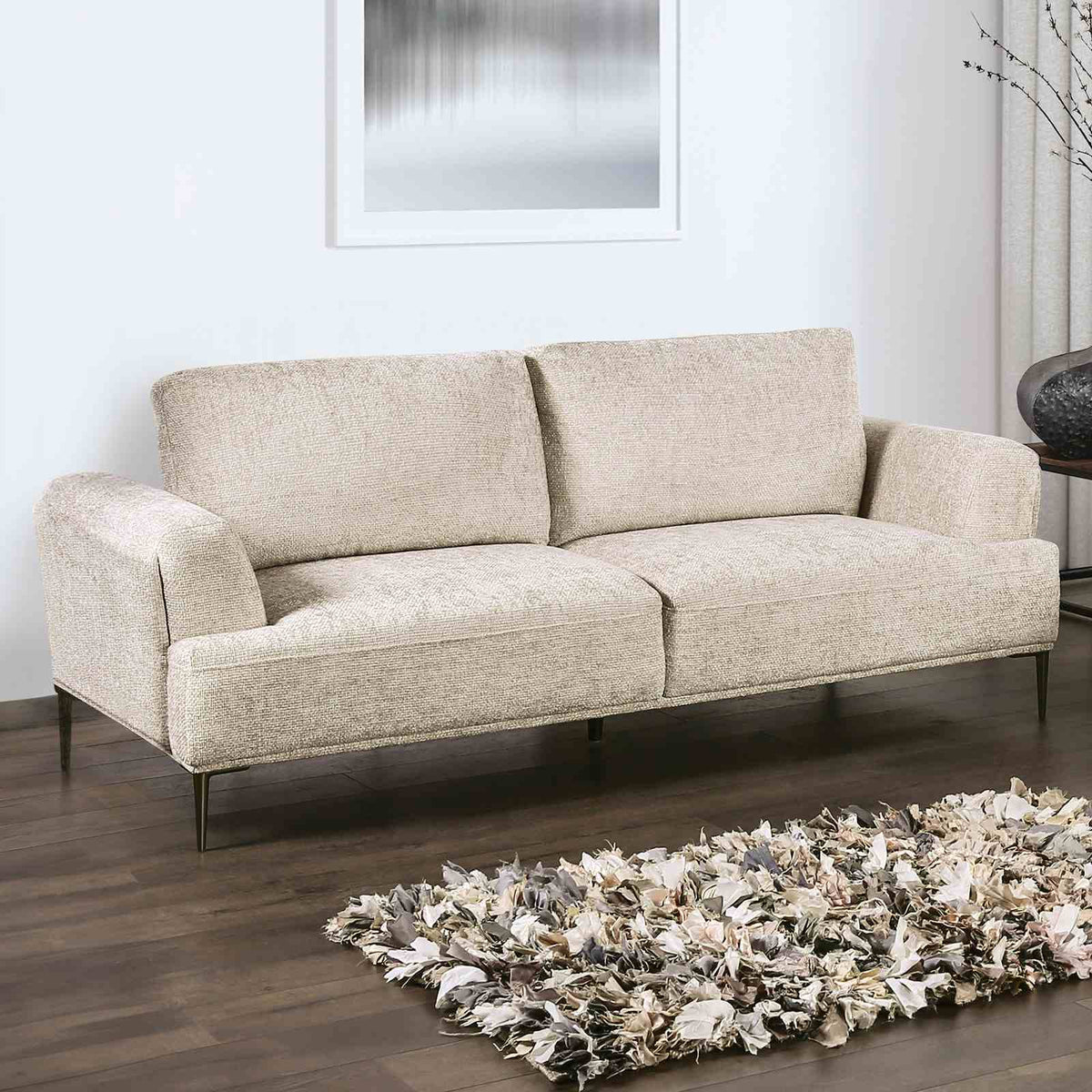 Sofa, Light Brown - FM63007LB-SF