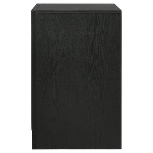 Transitional 2 Drawer Nightstand With Hidden Jewelry Tray