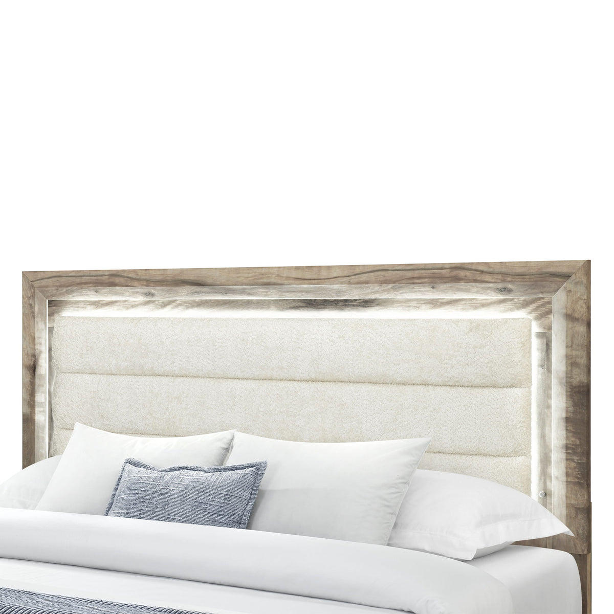 Cllisie - Bed With Padded Headboard