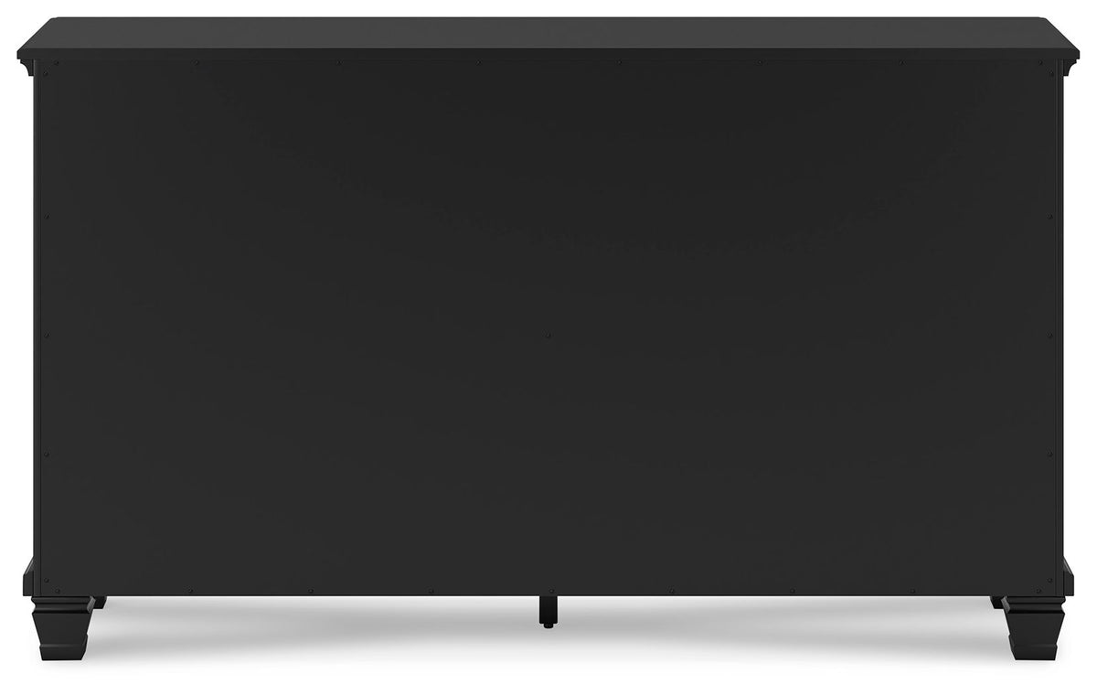 Lanolee - Dresser - Black - R&R Furniture Gallery (Fountain Valley, CA)